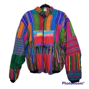 Mexican Bomber Jacket 100% Cotton